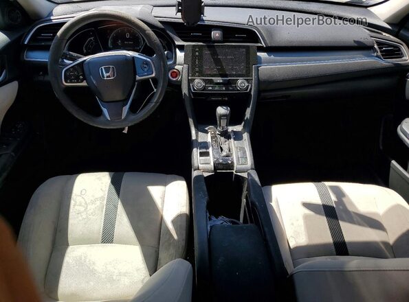 2HGFC2F7XHH572963 2017 HONDA CIVIC Black Dashboard view