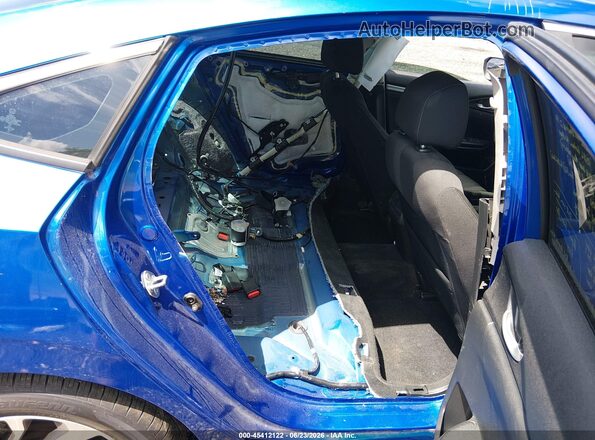 2HGFC2F7XJH506290 2018 HONDA CIVIC Blue Widok naklejki z numerem VIN