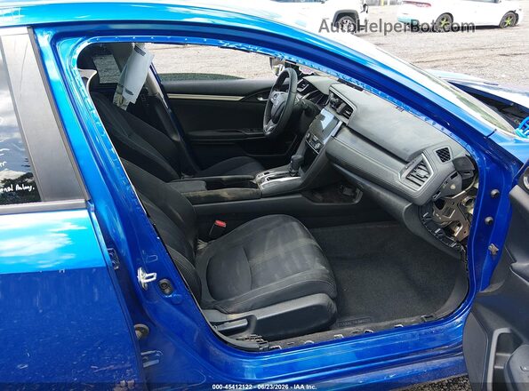 2HGFC2F7XJH506290 2018 HONDA CIVIC Blue Widok wnętrza z przodu