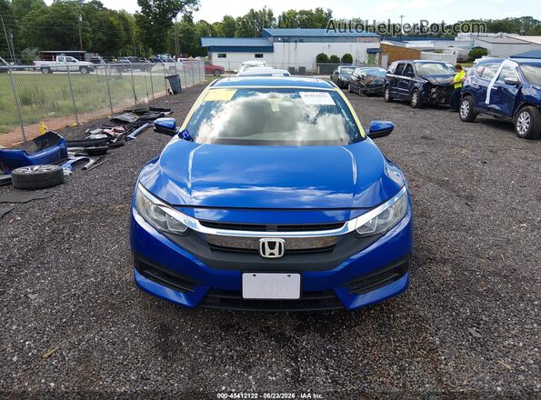 2HGFC2F7XJH506290 2018 HONDA CIVIC Blue Widok wnętrza z tyłu
