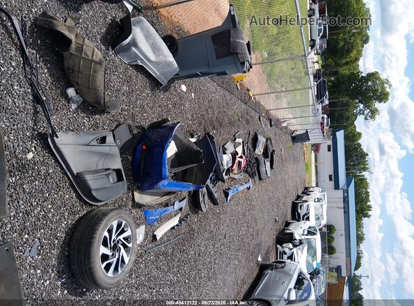 2HGFC2F7XJH506290 2018 HONDA CIVIC Blue Widok zestawu wskaźników