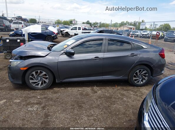 2HGFC2F7XJH525017 2018 HONDA CIVIC Gray Vista interior de 360 grados