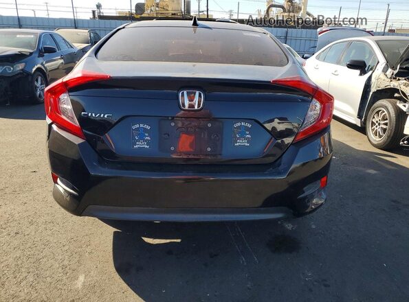 2HGFC2F7XJH526801 2018 HONDA CIVIC Black Vista trasera