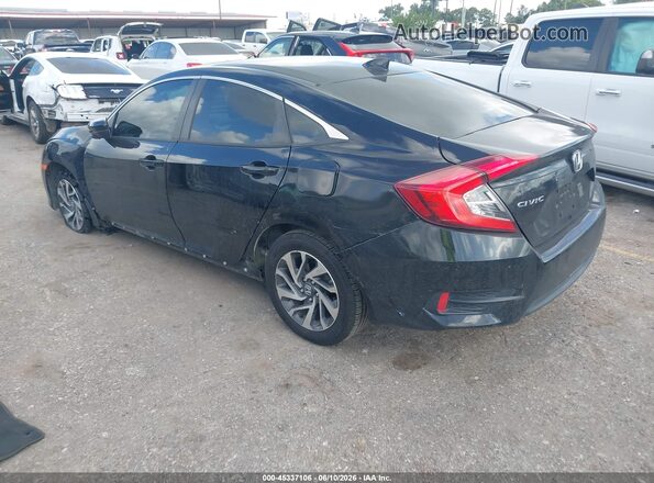 2HGFC2F7XJH562682 2018 HONDA CIVIC Black უკანა მარცხენა