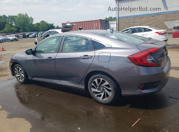 2HGFC2F7XJH579675 2018 HONDA CIVIC Gray Задня ліва чверть