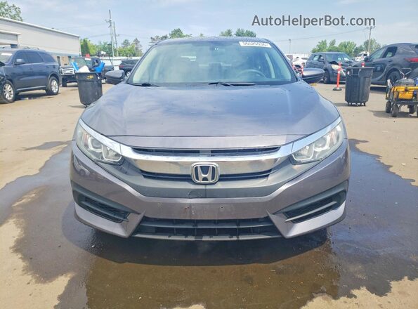 2HGFC2F7XJH579675 2018 HONDA CIVIC Gray Вид спереду