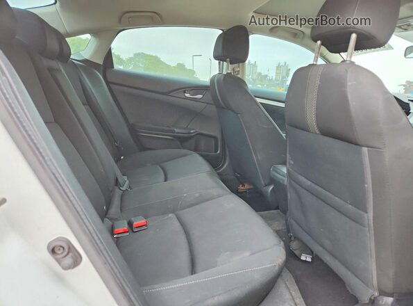 2HGFC2F80JH526119 2018 HONDA CIVIC Белый Вид задних сидений