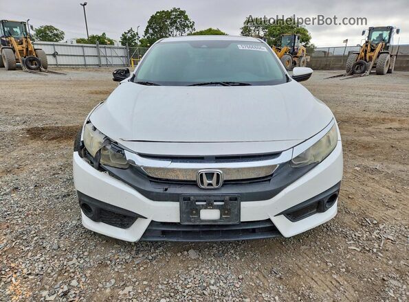 2HGFC2F80JH526119 2018 HONDA CIVIC Белый Вид спереди