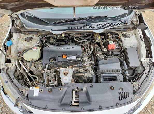 2HGFC2F80JH526119 2018 HONDA CIVIC Белый Вид задней части салона