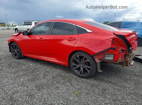 2HGFC2F80KH021246 2019 HONDA CIVIC Красный 