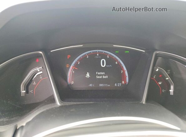 2HGFC2F80KH021246 2019 HONDA CIVIC Красный 