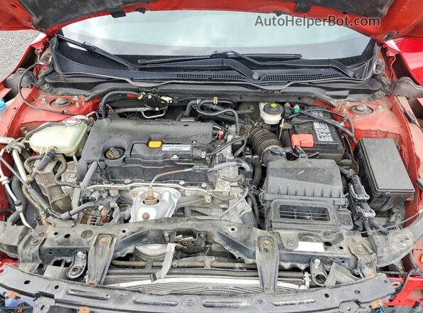 2HGFC2F80KH021246 2019 HONDA CIVIC Красный 