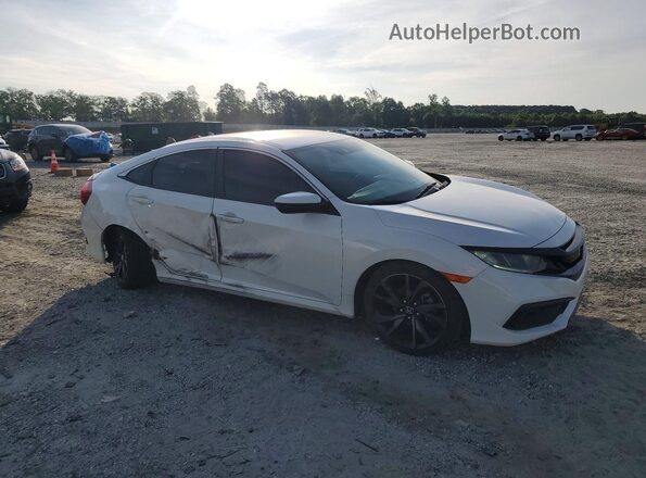 2HGFC2F80KH508978 2019 HONDA CIVIC White Передня права чверть