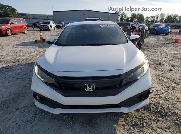 2HGFC2F80KH508978 2019 HONDA CIVIC White Вид спереду