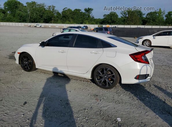 2HGFC2F80KH508978 2019 HONDA CIVIC White Задня ліва чверть