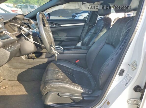 2HGFC2F80KH508978 2019 HONDA CIVIC White Вид салону спереду