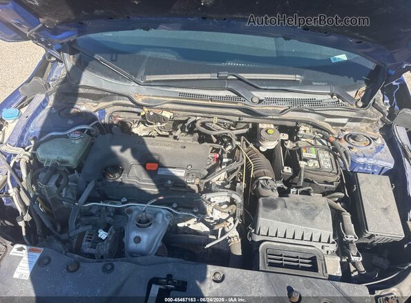 2HGFC2F80KH513601 2019 HONDA CIVIC Blue Rear view
