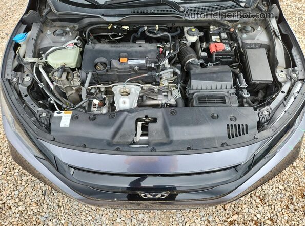 2HGFC2F80KH556710 2019 HONDA CIVIC Gray Rear interior view