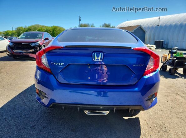 2HGFC2F80KH602942 2019 HONDA CIVIC Blue 