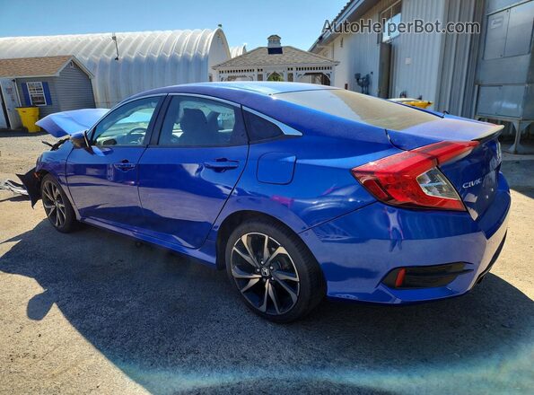 2HGFC2F80KH602942 2019 HONDA CIVIC Blue 