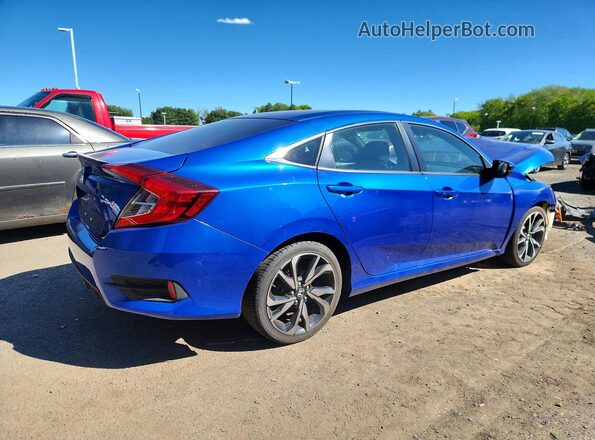 2HGFC2F80KH602942 2019 HONDA CIVIC Blue 