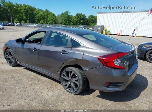 2HGFC2F80LH503135 2020 HONDA CIVIC Gray Tył lewy