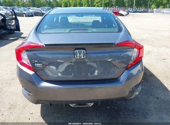 2HGFC2F80LH503135 2020 HONDA CIVIC Gray 