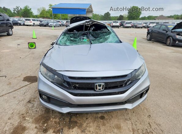 2HGFC2F80LH517844 2020 HONDA CIVIC Silver 