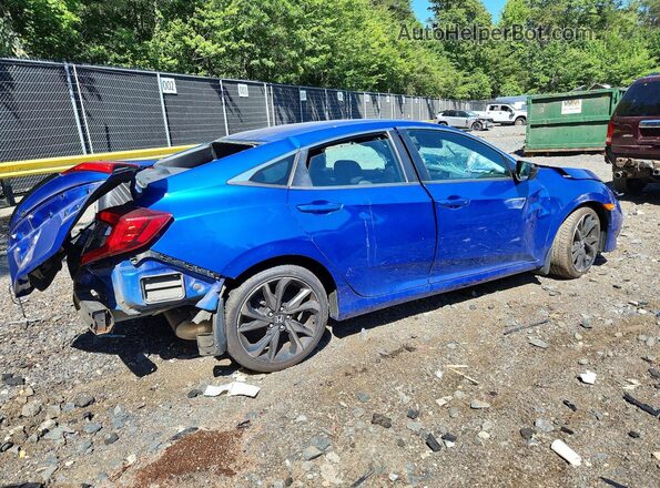 2HGFC2F80LH571399 2020 HONDA CIVIC Blue 