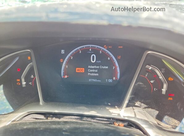 2HGFC2F80LH571399 2020 HONDA CIVIC Blue 