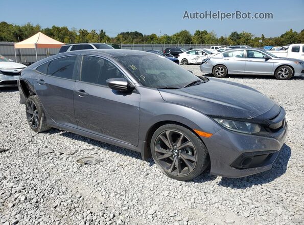 2HGFC2F80MH512290 2021 HONDA CIVIC Gray 