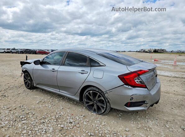 2HGFC2F80MH519837 2021 HONDA CIVIC Gray Tył lewy