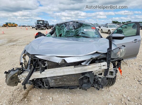 2HGFC2F80MH519837 2021 HONDA CIVIC Gray Widok wnętrza z tyłu