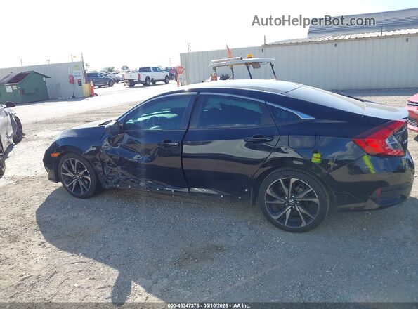 2HGFC2F80MH521684 2021 HONDA CIVIC Black 