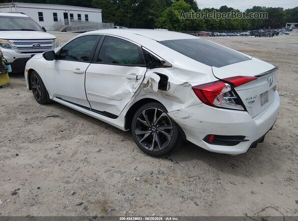 2HGFC2F80MH523029 2021 HONDA CIVIC White უკანა მარცხენა