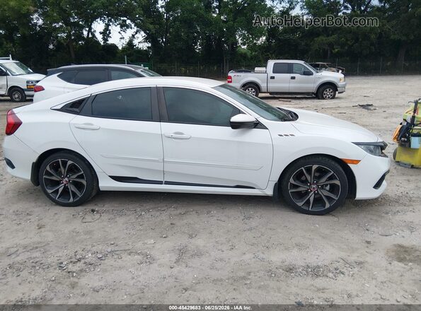 2HGFC2F80MH523029 2021 HONDA CIVIC White სალონის 360-გრადუსიანი ხედი