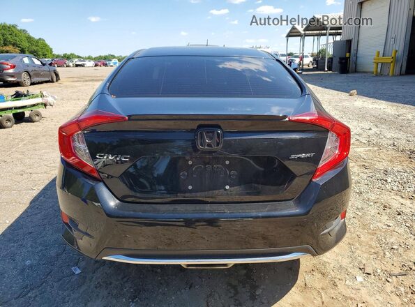 2HGFC2F80MH550408 2021 HONDA CIVIC Black Rear view