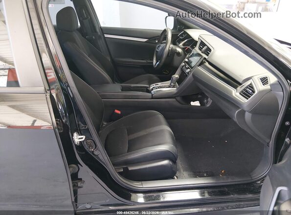 2HGFC2F80MH555866 2021 HONDA CIVIC Black Front interior view