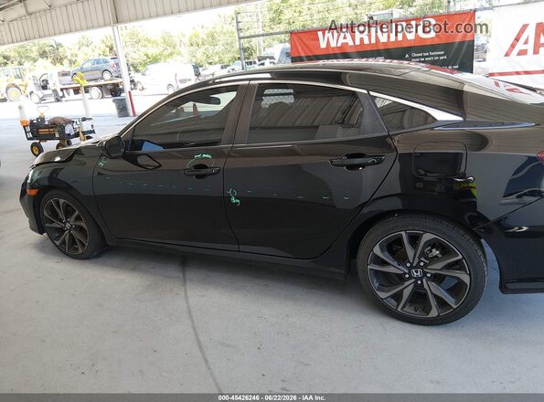 2HGFC2F80MH555866 2021 HONDA CIVIC Black 360 interior view
