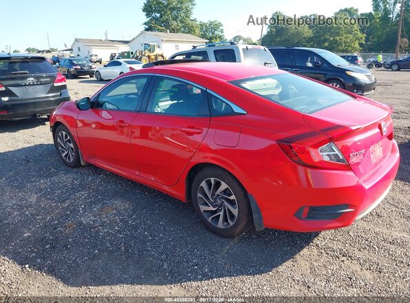 2HGFC2F81GH501271 2016 HONDA CIVIC Red Tył lewy
