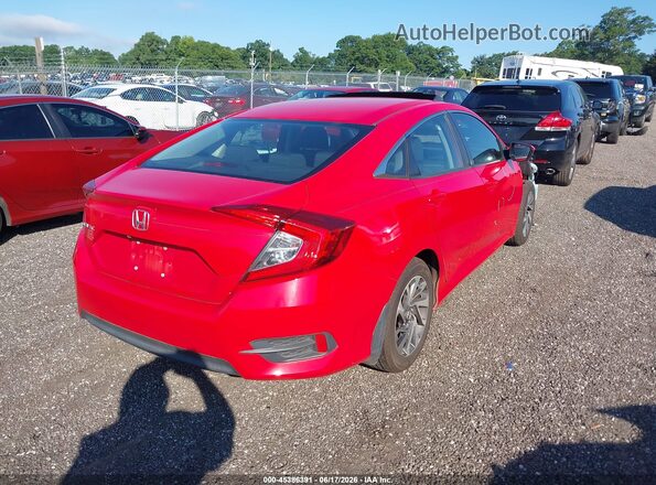 2HGFC2F81GH501271 2016 HONDA CIVIC Red Tył prawy