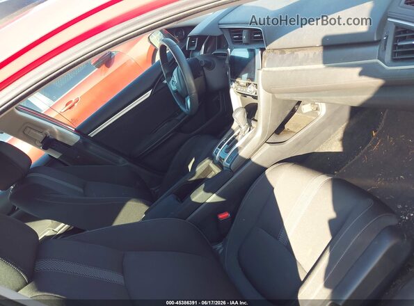 2HGFC2F81GH501271 2016 HONDA CIVIC Red Widok wnętrza z przodu