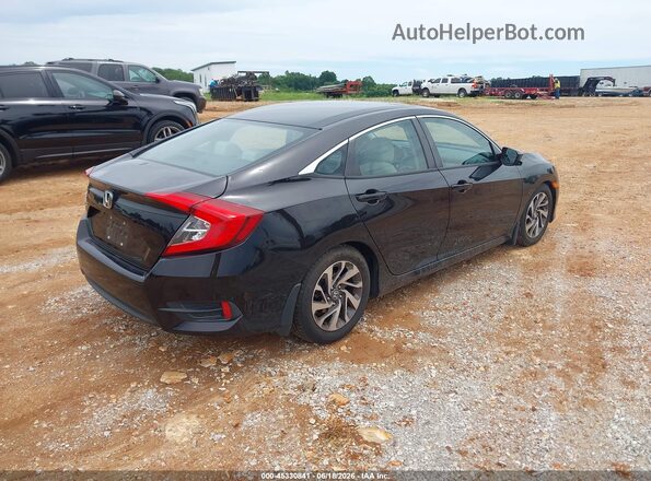 2HGFC2F81GH510357 2016 HONDA CIVIC Black Tył prawy