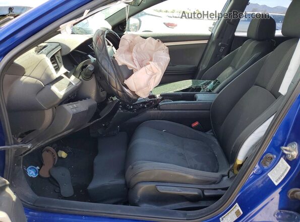 2HGFC2F81KH519360 2019 HONDA CIVIC Blue Vista interior delantera