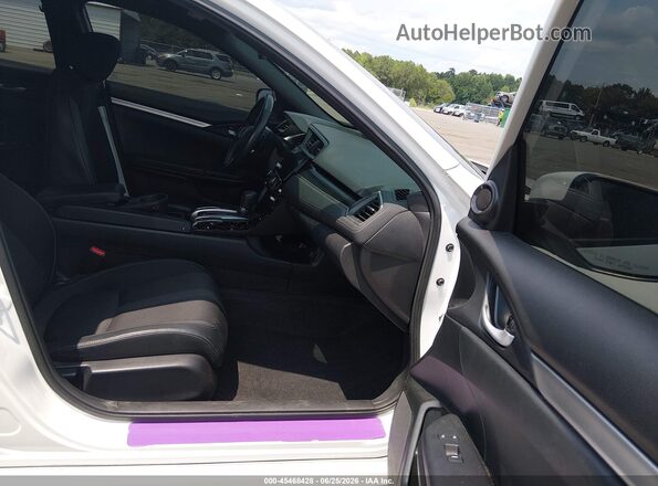 2HGFC2F81KH527538 2019 HONDA CIVIC Белый Вид салона спереди