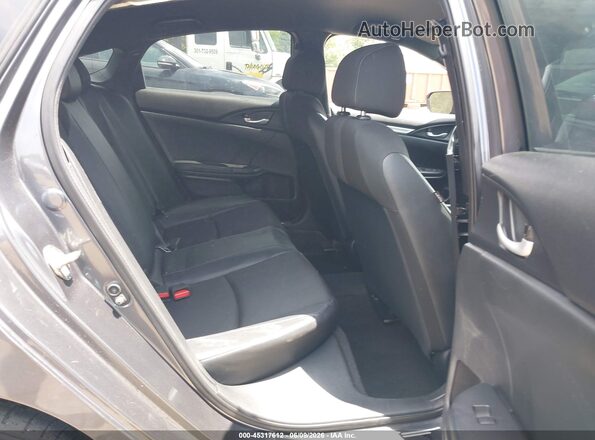 2HGFC2F81KH594575 2019 HONDA CIVIC Gray Вид наклейки з VIN-кодом