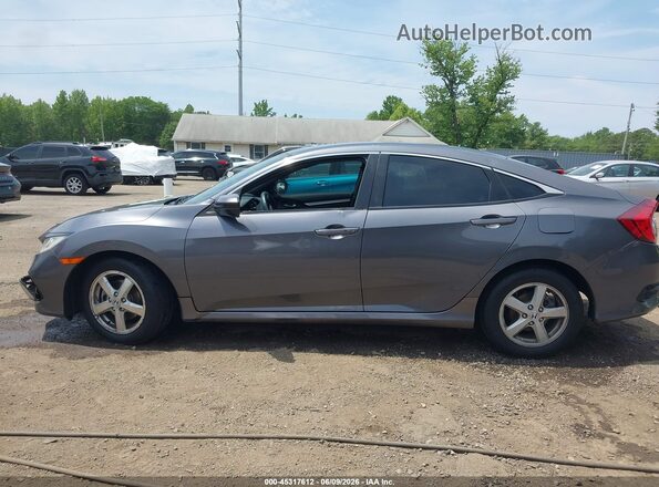 2HGFC2F81KH594575 2019 HONDA CIVIC Gray Панорамний вид салону 360°