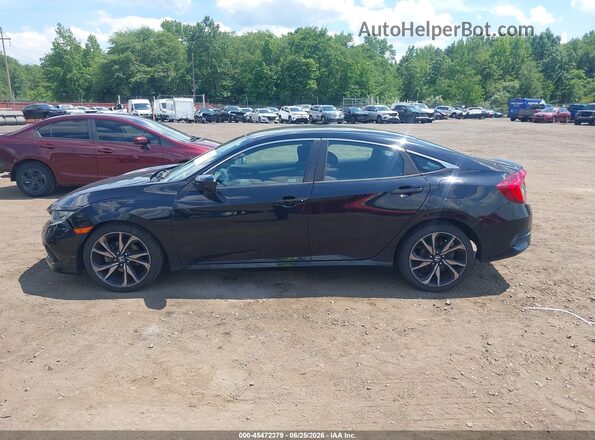 2HGFC2F81KH595029 2019 HONDA CIVIC Black 360 interior view