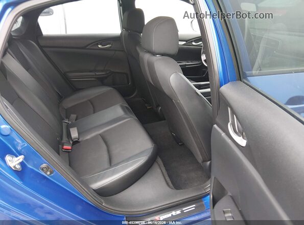 2HGFC2F81LH522826 2020 HONDA CIVIC Blue Вид наклейки з VIN-кодом