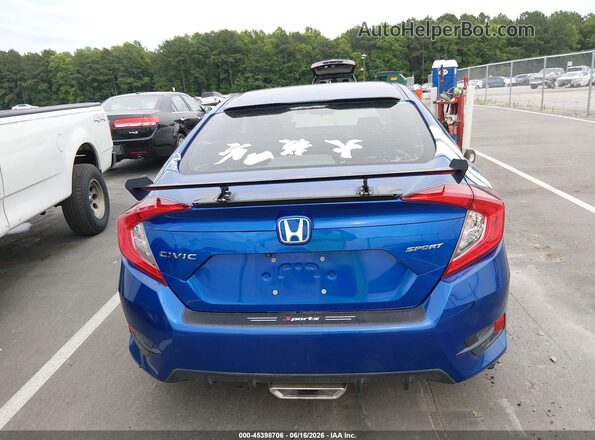 2HGFC2F81LH522826 2020 HONDA CIVIC Blue 